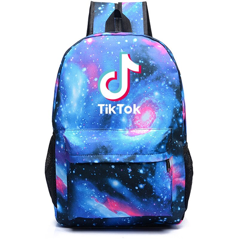 Zaino TikToK multifunzione USB Charge Travel Mochilas Canvas Student zaino antifurto per adolescenti ragazzi ragazze borse da scuola: Arancione