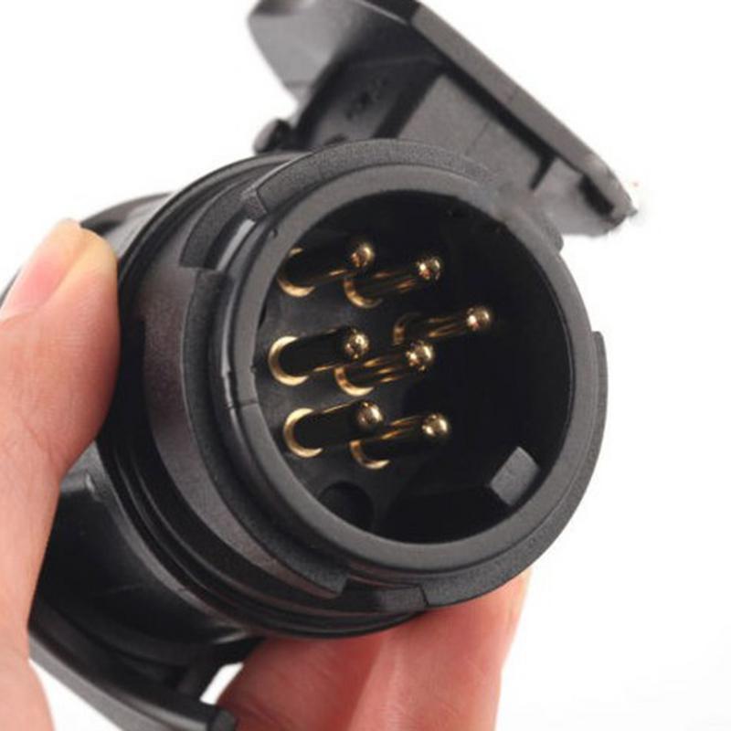 Car Trailer Truck 7 Pin Plug Adapter Converter