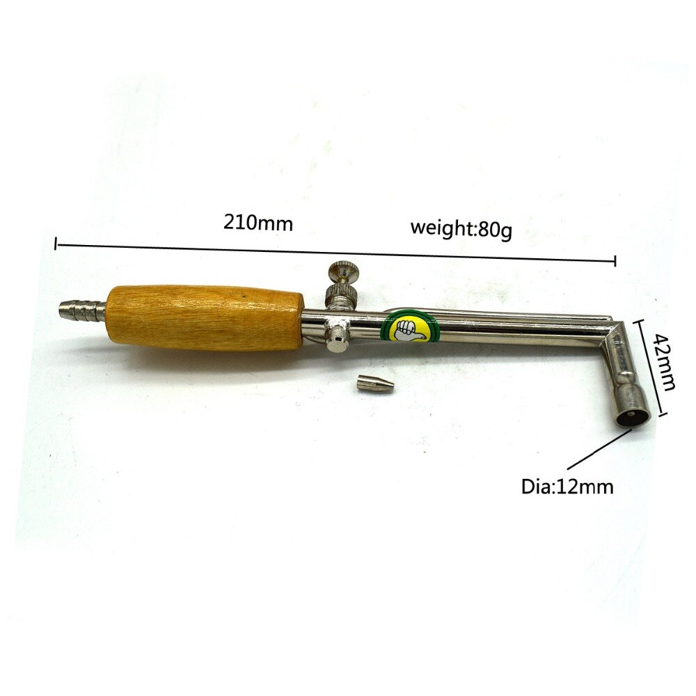 Soplete de joyería ajustable, soplete de llama de Gas para soldadura de joyería