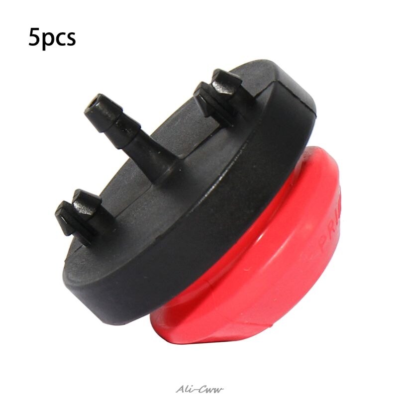 5 pièces en caoutchouc plastique souffleuse à neige carburateur amorce ampoule pour Troy Bilt artisan #751-10639 951-10639 TECUMSEH AV520 570682A