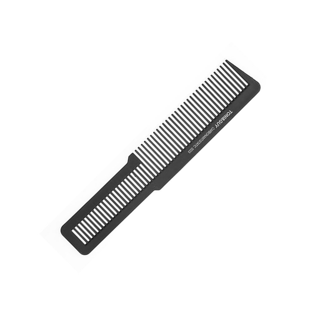 Antistatic Hair Comb Hard Carbon Flat Head Cutting Combs for Salon Styling Sectioning Haircut Tool