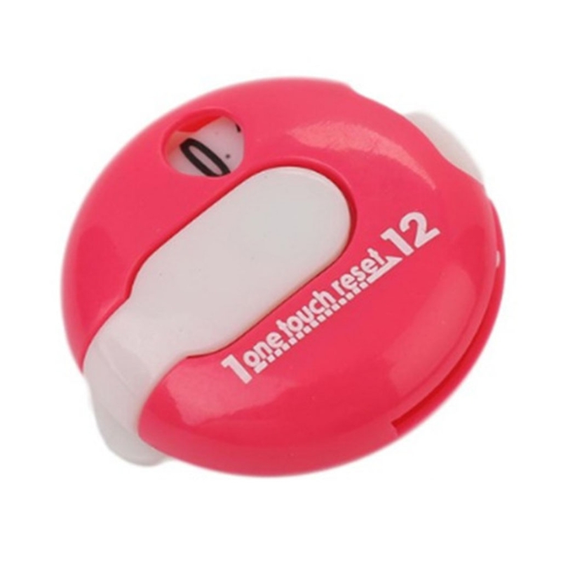 Mini Golf Score Counter, Glove Clip Golf Stroke Counter Scoring Golf Shot Count: Pink