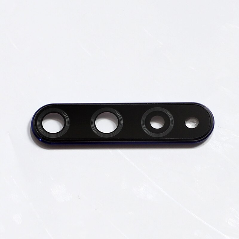 Nova5T For Huawei Nova 5T Camera Lens Glass With Frame Holder Repair Rear Housing Cover Replacement Parts: Blue