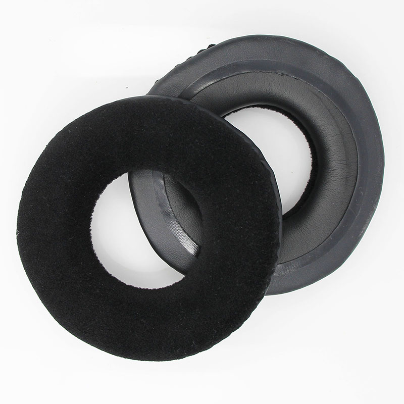 50mm 55mm 60mm 65mm 70mm 75mm 80mm 85mm 90mm 95mm 100mm 105mm Headphone Ear Pads Round PU Leather Ear Cushions Earpads: 105mm Velour