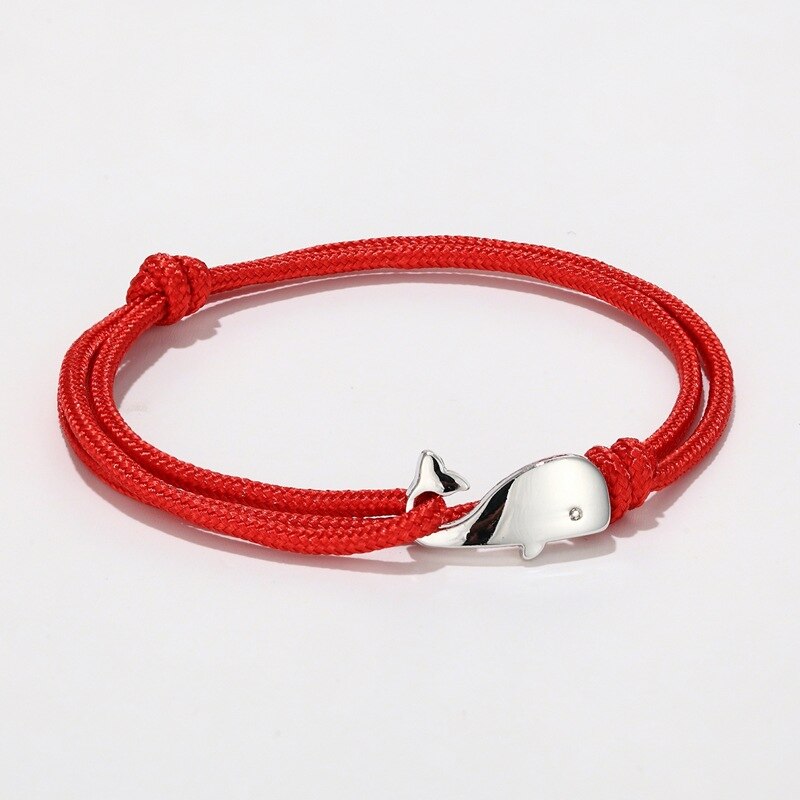 Wal Schwanz Armbinde Handgemachte Seil Armbänder Für Frauen Pulseras Schmuck Einstellbare Charme Bracciali Donna Anker Männer Zubehör: 15