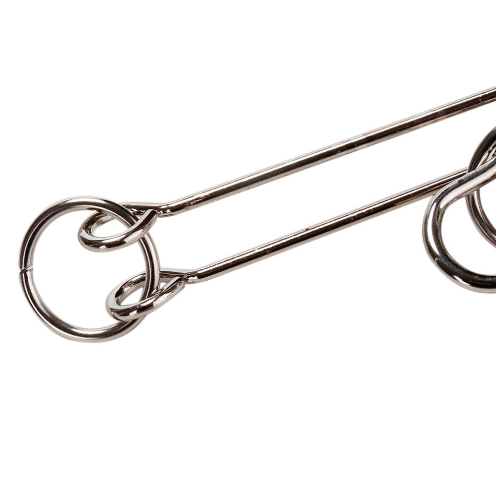 1pcs Magic Metal Ring Puzzle Solution Metal Alloy Brain Games Multi-Shaped Intelligence Patience Of Practice Games