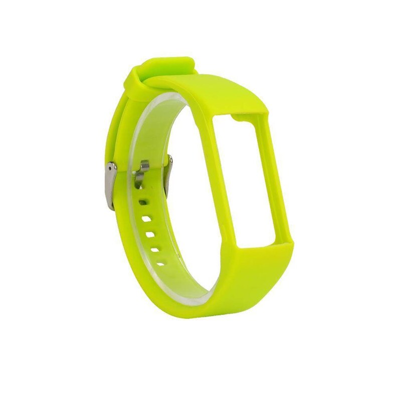 Ersatz Silikon Uhr Band Handgelenk Gurt Armbinde Clever Uhren Zubehör Für Polar- A360 A370 GPS Uhren: Limette Farbe