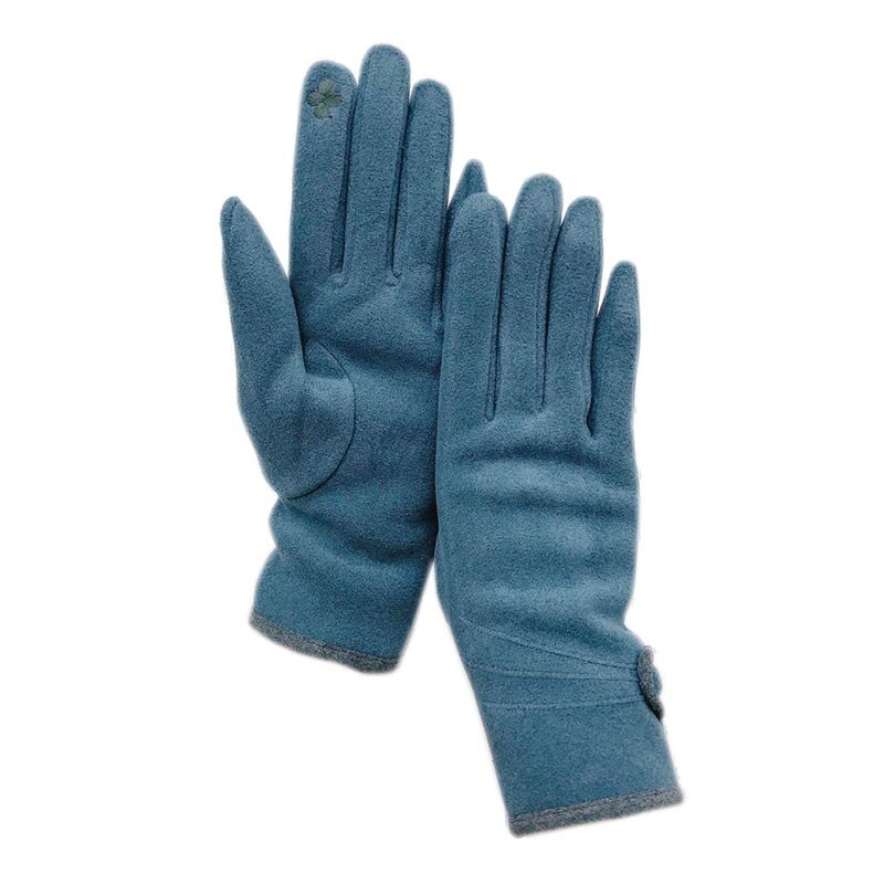 Handschoenen Winter Dames Touch Screen De Fluwelen Verdikte Pols Mode Roze Grijze Meer Blauw Handschoenen Dames Lederen Winter wa