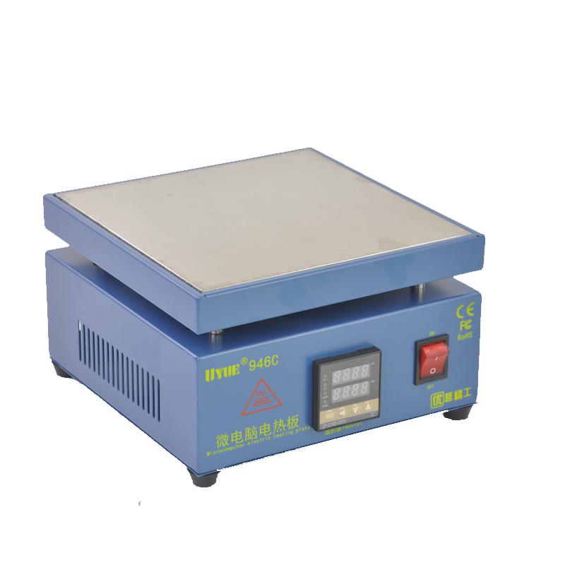 UYUE 946C Electronic Plate LCD Digital Display Preheating Station for PCB SMD heating phone LCD touch screen separate