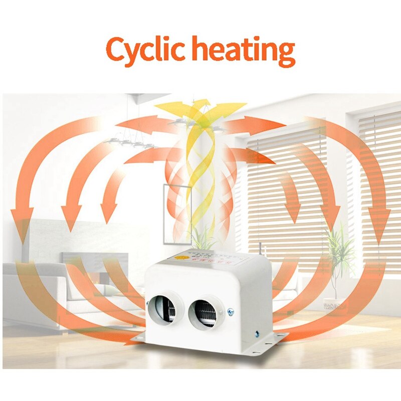 Car Heater Car Glass Defroster Window Heater for Winter Auto Air Outlet 2 Warm Dryer in Car Goods Interior Accessories(24V 800W)