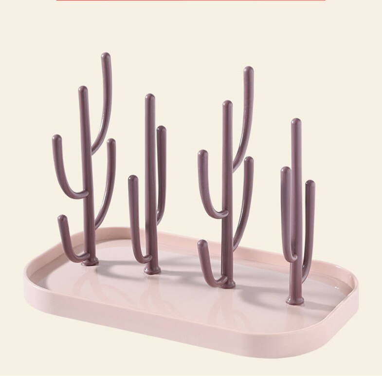 Estante de secado para biberones de bebé, soporte de drenaje, soporte para vasos, caja de almacenamiento, caja de almacenamiento, estante para biberones