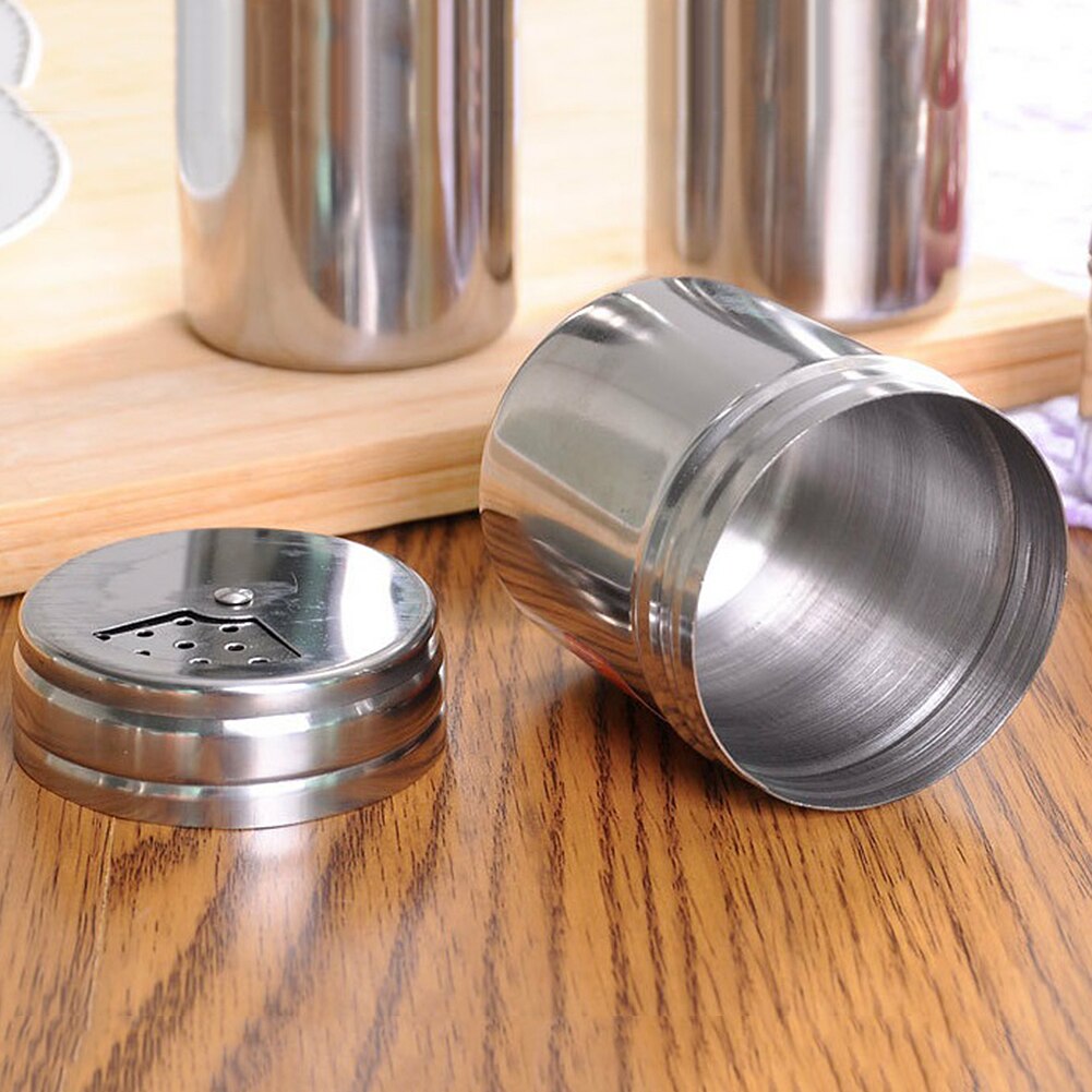 Edelstahl Gewürzdose Mit Deckel Und Löffel - 400ml - Für Salz, Pfeffer & Zucker - Praktische Aufbewahrung