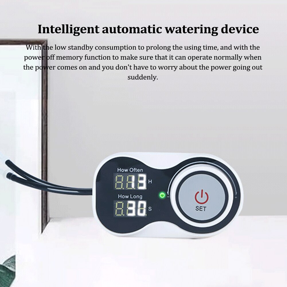 Automatische Bloem Sproeisysteem Apparaat Monddouche Watering Planter Systeem Sproeier Tuin Timing Kwantitatieve Irrigatie Water Sproeier