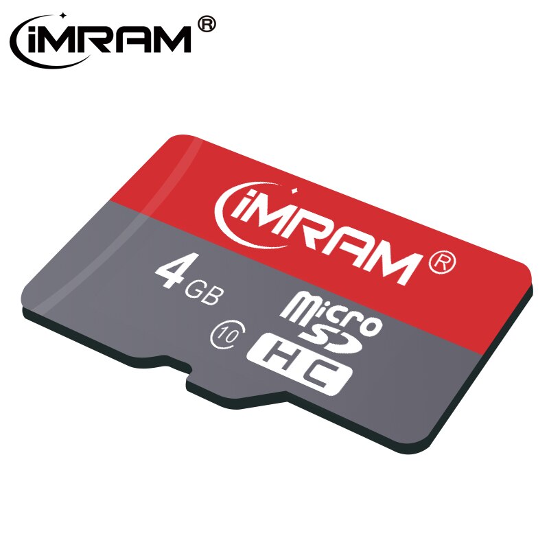 Imram Micro Sd Tf Card 32Gb 64Gb 128Gb 256 Gb Klasse 10 Flash Memory Microsd Hoge-Speed 256 Gb Voor Smartphone Adapter: 4GB