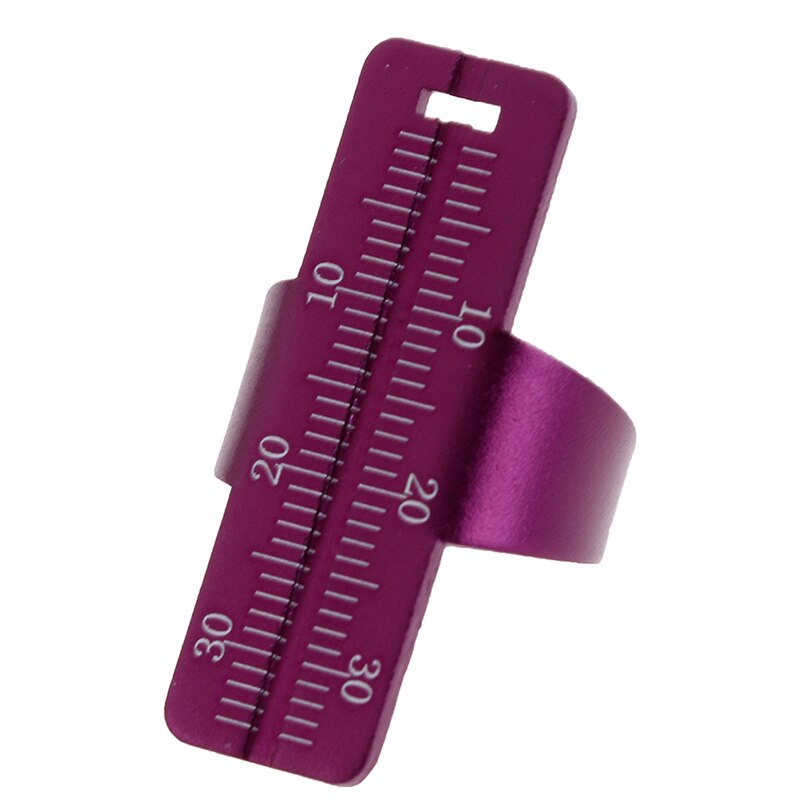 Stainless Steel Dental Equipment Endodontic Finger Ruler For Endo Span Measurement Scale Gauge Instrument Tool Dentist 4 Colors: PP