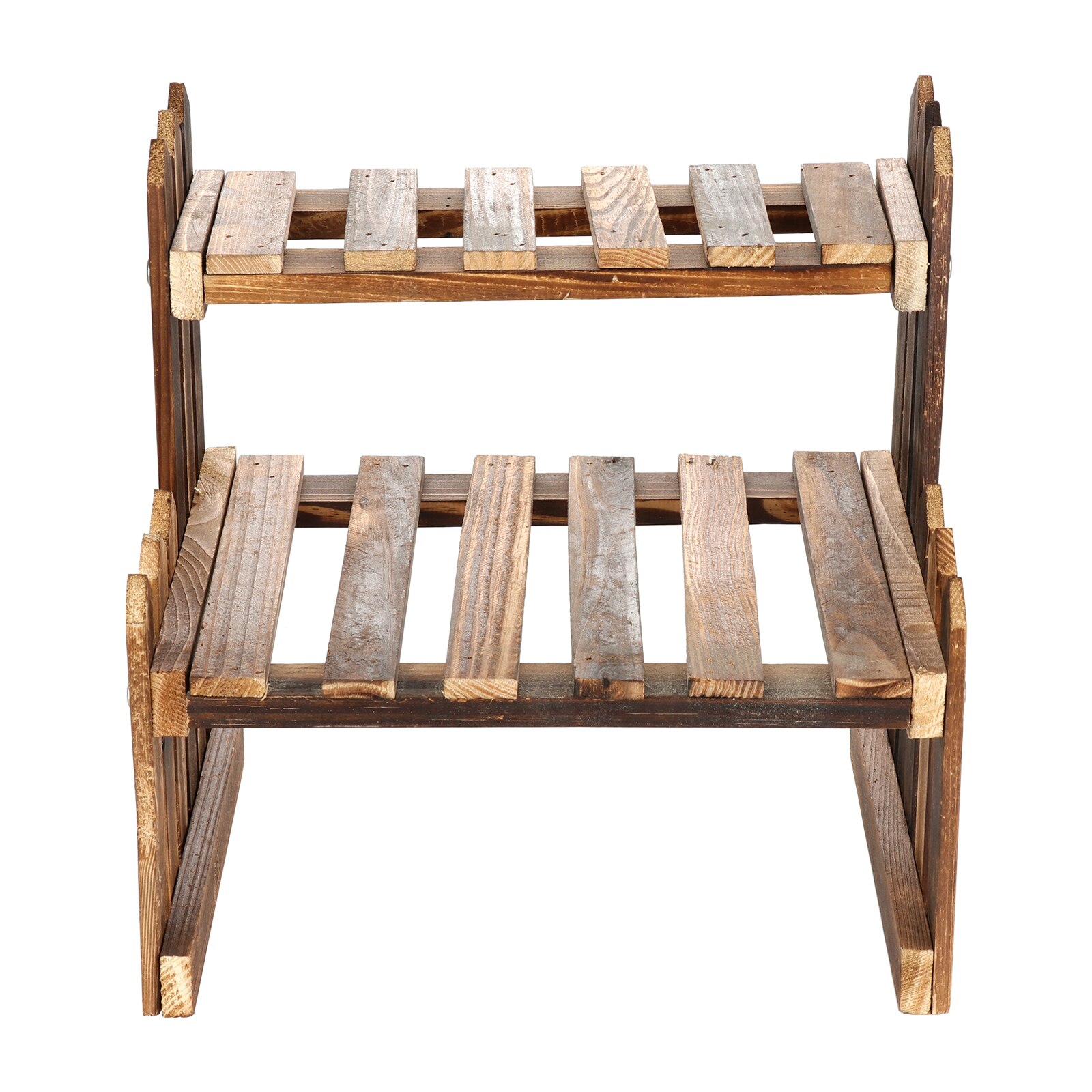 Flower Display Shelf Wooden Flower Stands Flower Po Garden Indoor Outdoor Balcony Living Room Yard Indoor Outdoor Garden Rack