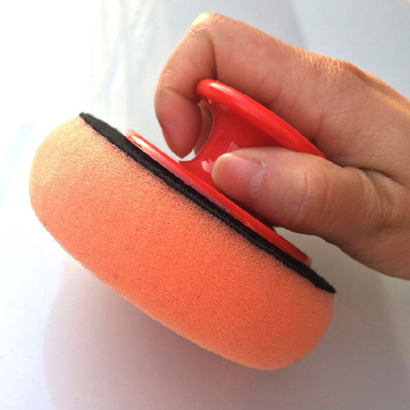 Auto Waschen Wachs Polieren Pad Polieren Pad Schwamm Auto Reinigung Tuch Mikrofaser Applikator Pads für Auto Polierer 5 Teile/satz