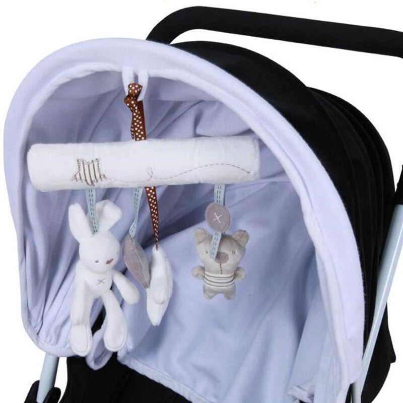 Baby Hanging Bed Safety Seat Frog Elephant Rabbit Bear Car Stroller Pram Cot Babyplay Travel Cute Toy 40% off