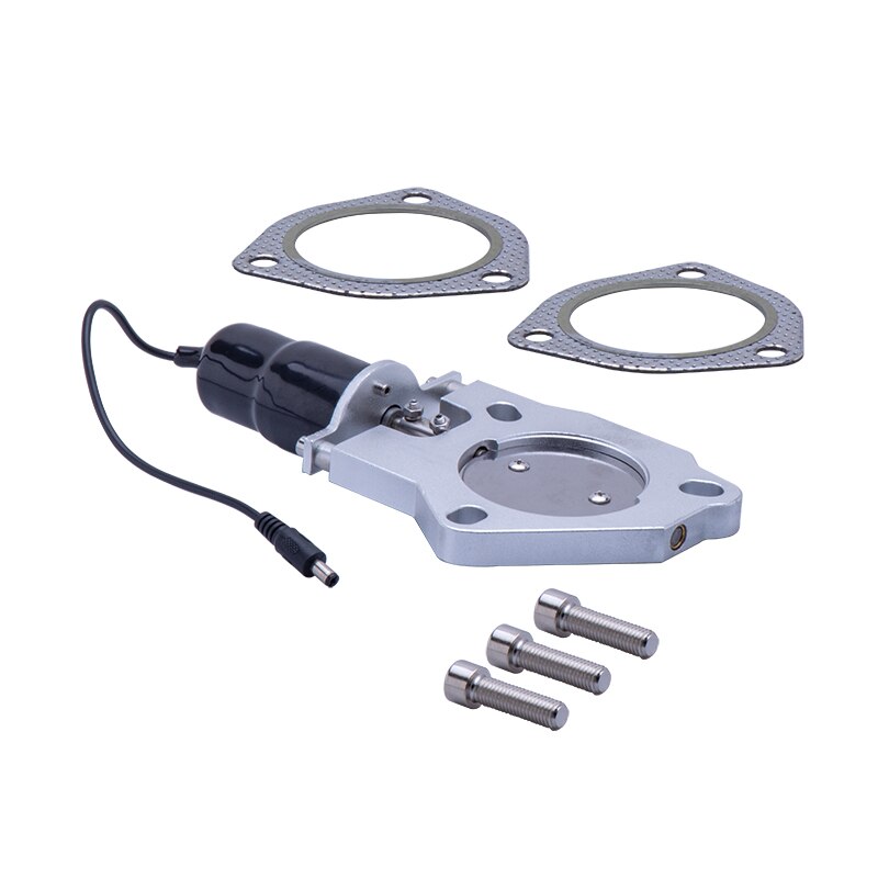 Universal Exhaust Electric Exhaust Valve 2.5 &amp; 3.0 Inch Exhaust Cutout Cut Out Kit Without Electric Remote Switch