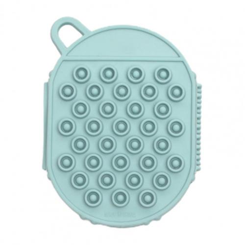 PVC Antibakterielle Schlecht Pinsel Körper Peeling Peeling Reinigung Pinsel Tiefe Reinigung Schlecht Pinsel Silizium Schlecht Körper Pinsel: Blau