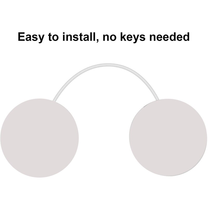 2 Pcs Refrigerator Lock Fridge Lock Freezer Door Lock Adhesive Coded Lock Fridge Safety Lock File Drawer Lock