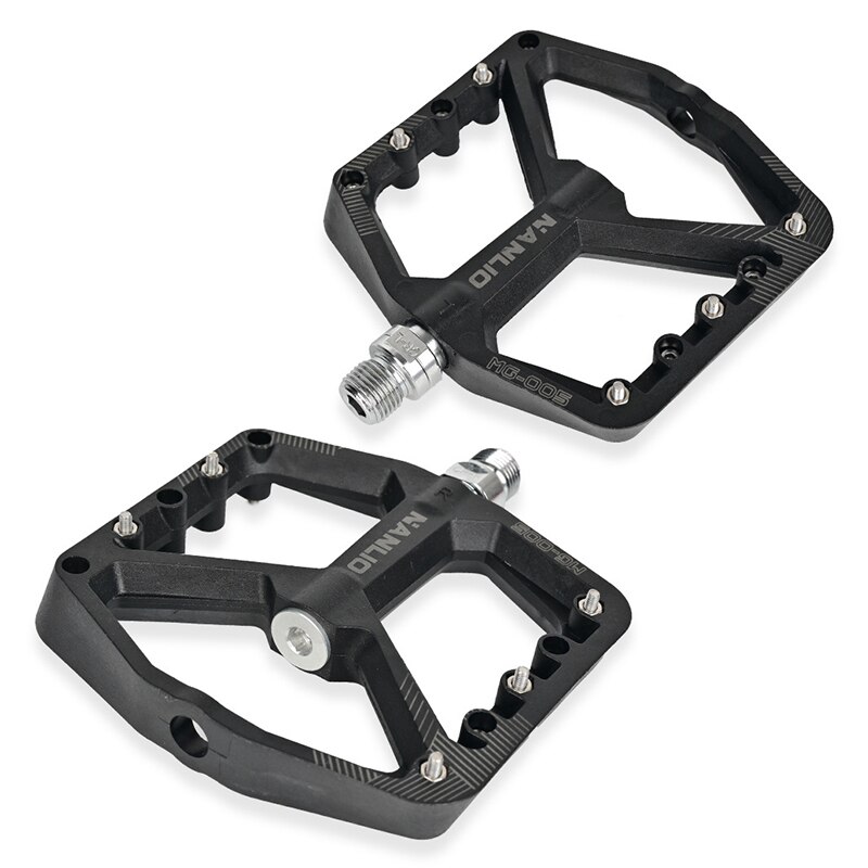 Pédales Vélo Universelles Concord - Noir, Compatibles 1/2" Et 9/16"