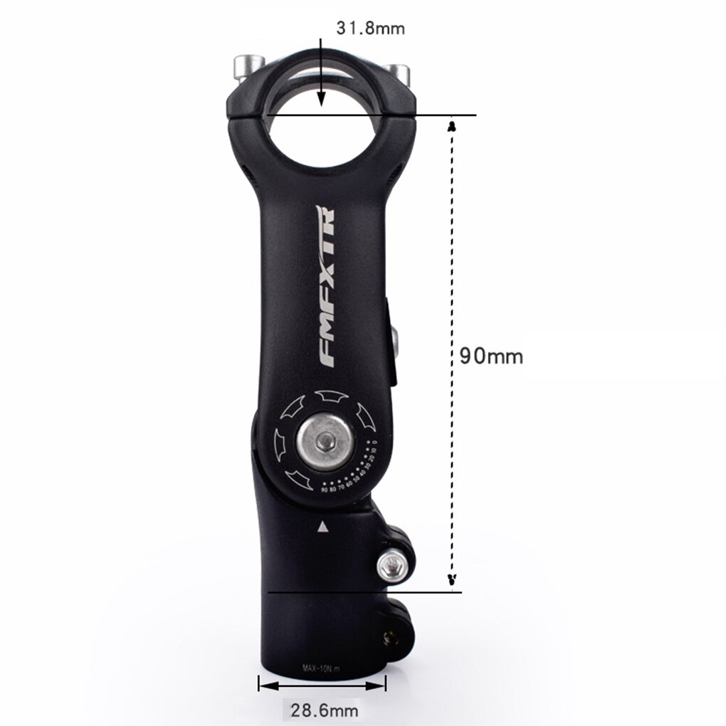 Adjustable Height Riser Bicycle Mountain Bike Handlebar Heightening Device Outdoor Cycling Accessories: 28.6x31.8 90 long