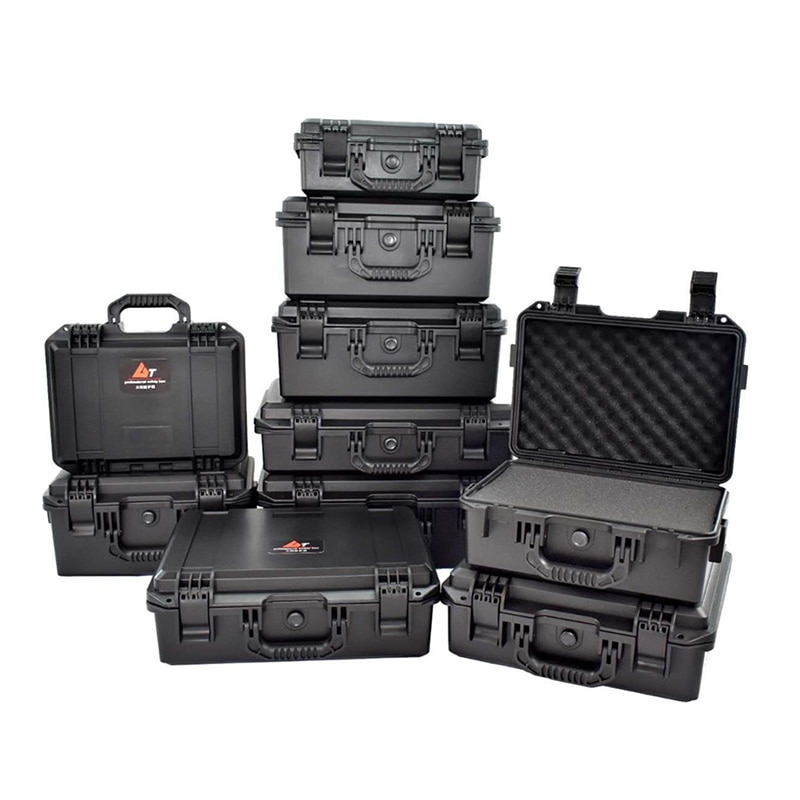 Portable Safety Box Waterproof Equipment Camera Instrument Toolbox Drone Waterproof Box Impact Resistant Sealed Drying Case