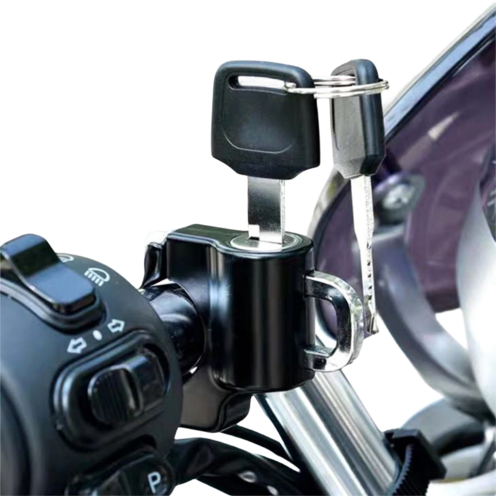 Universal Helm Schloss Anti-Diebstahl Motorrad 22mm-28mm Lenker Fahrrad Sicherheit Haken Up Schlösser Elektrische Motorrad zubehör