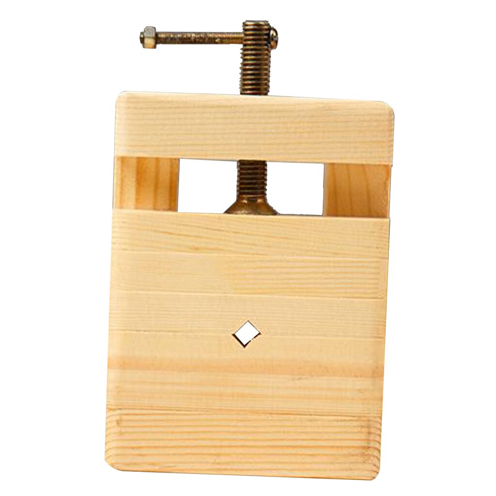 Adjustable Wooden Opening Clamp Table Vise Jaw Bench Clamp Drill Press Vice for Jewelry Watch Carving Fixed Tools