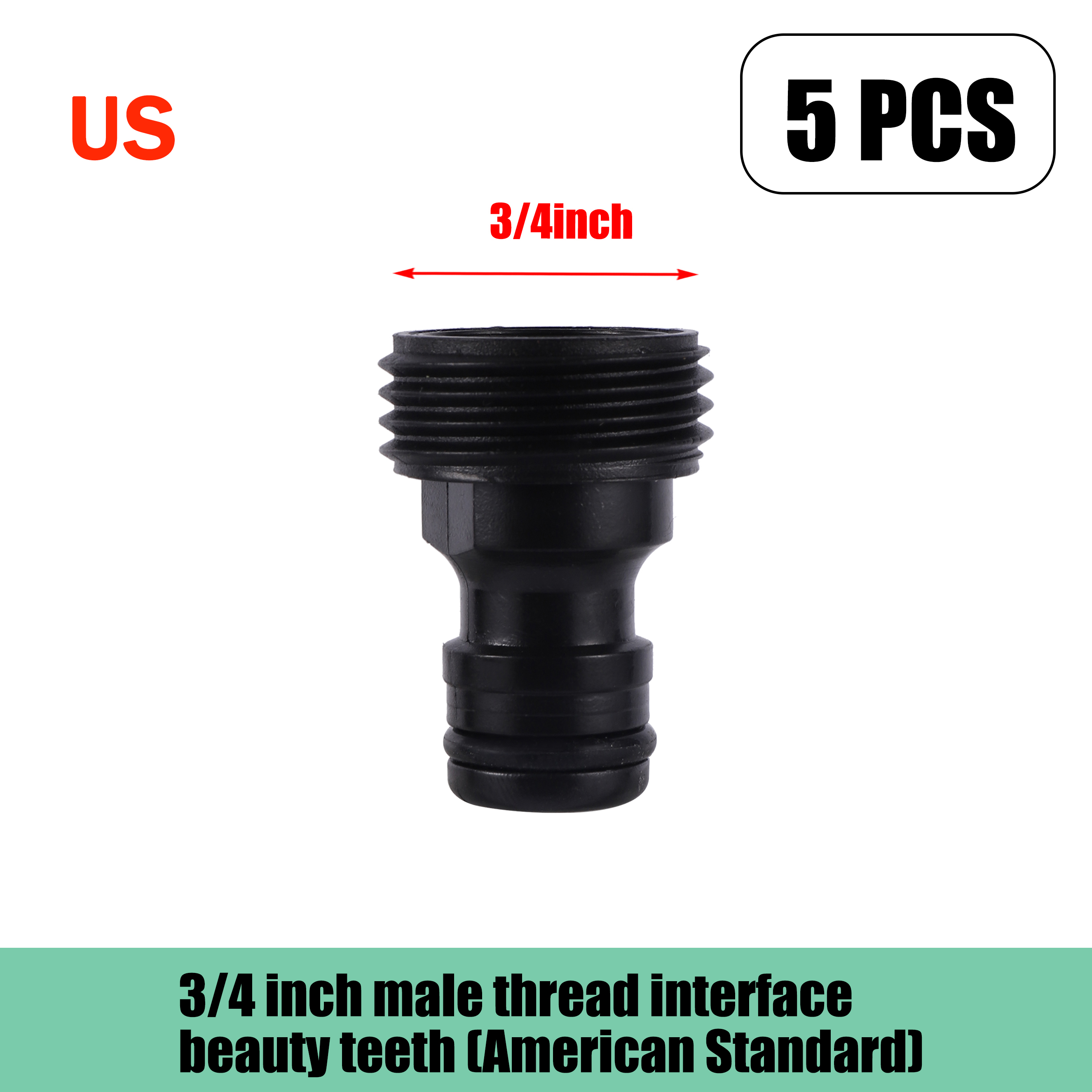 3/4 &quot;amerykański Standard wąż ogrodowy zawór kulowy złącze zawór odcinający wąż ogrodowy rozdzielacz kran Adapter wąż szybkie złącze: 0306