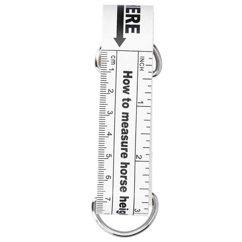 Horse Tape Bust Measuring Horse Weight Tape 2.5m Horse Measuring Stick for Animal Husbandry for Farm