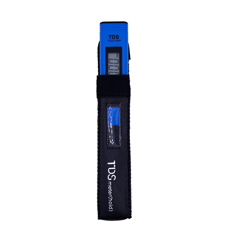 Style Digital Pen Water dark blue Electronic Tester Titanium alloy probe Conductivity TDS Temp Meter Tester tds-3 40%off