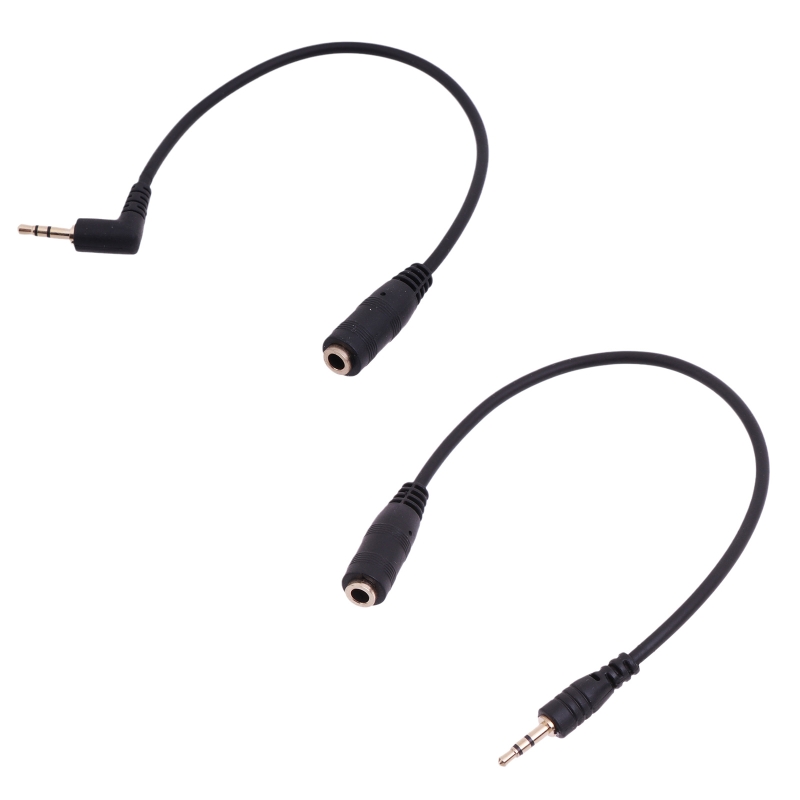 2.5Mm Naar 3.5Mm Aux Adapter Converter Man-vrouw Jack Voor Hoofdtelefoon