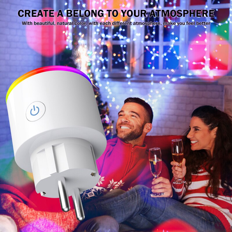 Jadeshay WiFi-timer, intelligente schakelaar GTS8-W WiFi tijdschakelaar smart home afstandsbediening schakelaar door Tuya APP AC220V 2P 63A (kleur: 4p