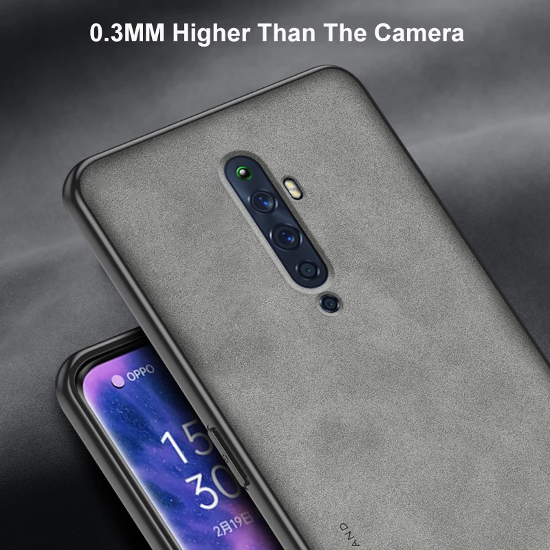 Luxury PU Leather Case For OPPO Reno 2 Z 2Z 2F Cover Matte Silicone Protection Phone Case For OPPO Reno 10X Zoom Reno2 Z F Coque