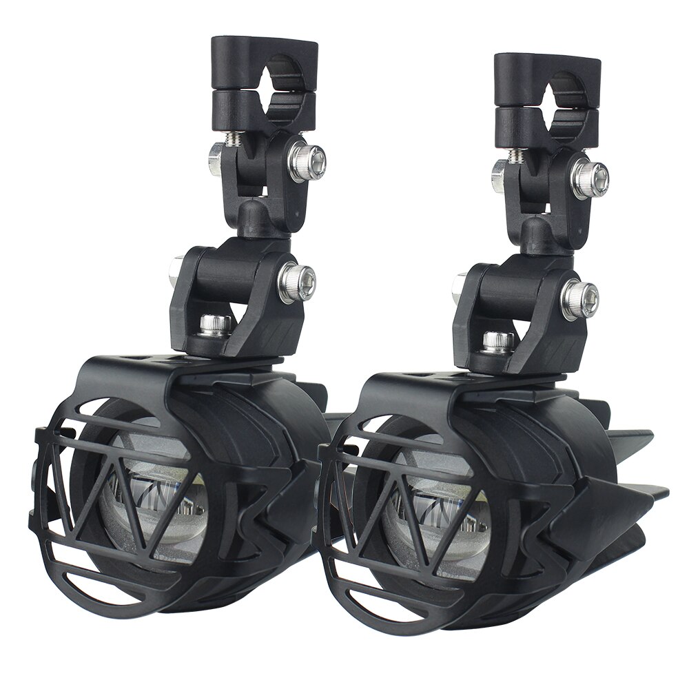 Faros antiniebla auxiliares para motocicleta, luz led con soportes delanteros para modelos BMW R1200Gs Adventure LC F650GS F800GS F700GS: Light Cover