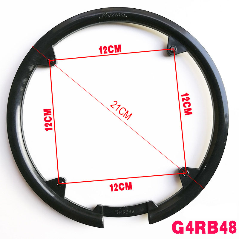 MTB Road Fiets Tandwiel Bescherming 40 42 44 46 48 50 52 T Crankstel Crank Guard Protector Fietsketting Wiel ring Plastic Cover