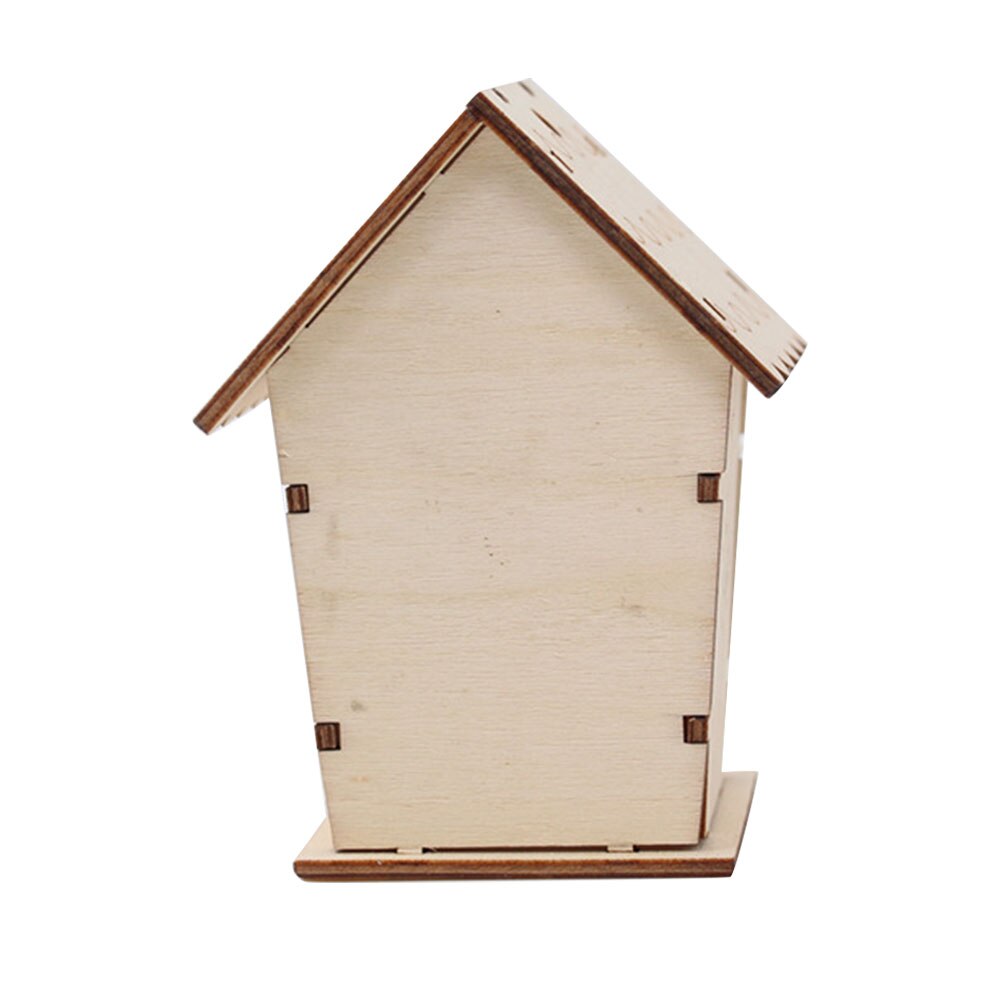 Kit de casa para pájaros DIY, comedero para pájaros, manualidades artísticas de madera para construir y pintar, casa de pájaros para niños de 3 años y más