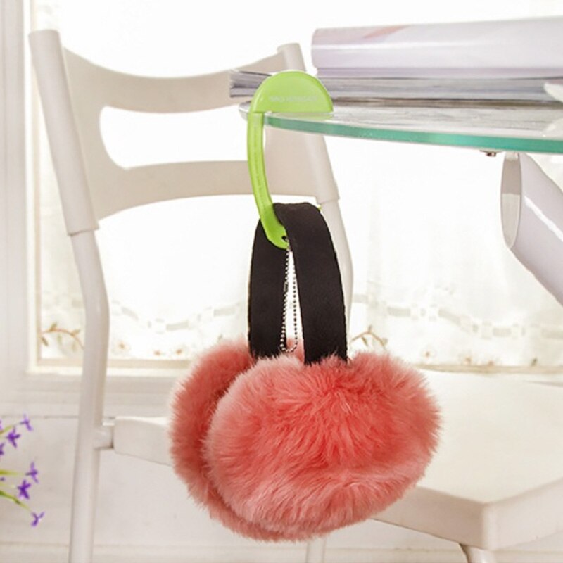 Crochet de suspension de sac multicolore, support de crochet de sac à main pliable Portable, Clip de suspension de bureau de Table, porte-monnaie, porte-parapluie pliant