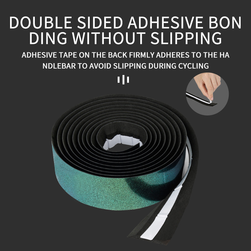 Eslnf Fiets Stuur Tape Racefiets Bar Tape Pu Fiets Stuur Tape Fietsen Demping Anti-Vibratie Wrap Fiets Accessoires