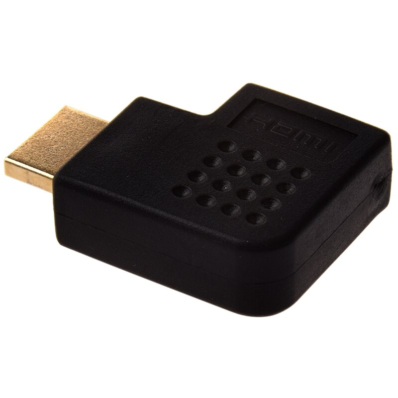Hdmi Haakse Man-vrouw Adapter & Hdmi Haakse Port Saver Adapter (Man-vrouw)-270 Graden-Verticale