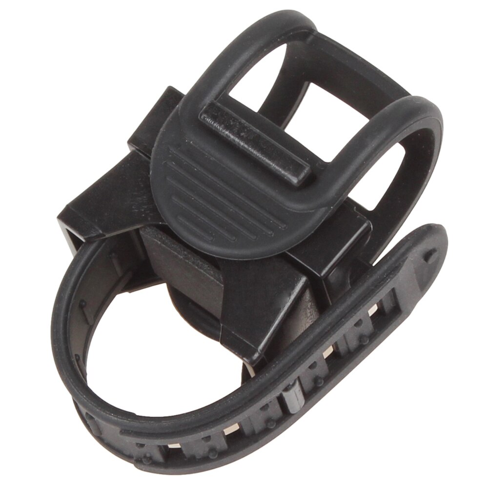 Bike LED Flashlight Torch Clamp Clip Bracket Stand Universal Bicycle Flashlight Holder Mount 360 Degree Rubber Straps