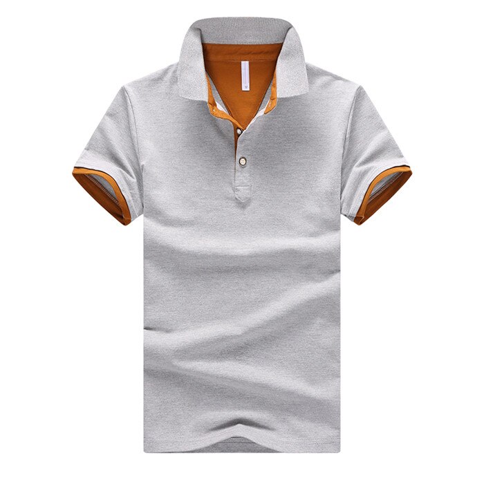 557 Polo Shirts Short Sleeve Men Summer Business Casual Solid Male Polo Shirt Cotton Streetwear Men's Breathable Soft Tops: 5