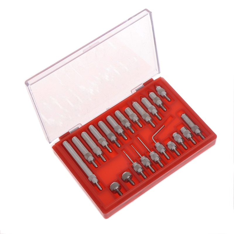 22Pcs Steel Dial Indicator Point Set 4-48 Thread Tip For Dial &amp; Test Indicators