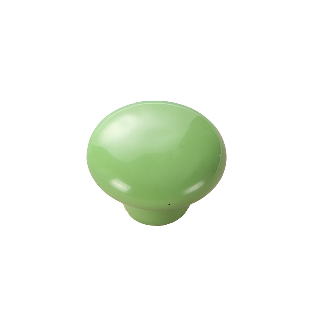 Snoep Kleur Keramische Ronde Kast Kledingkast Ladekast Knop Pull Handle: green