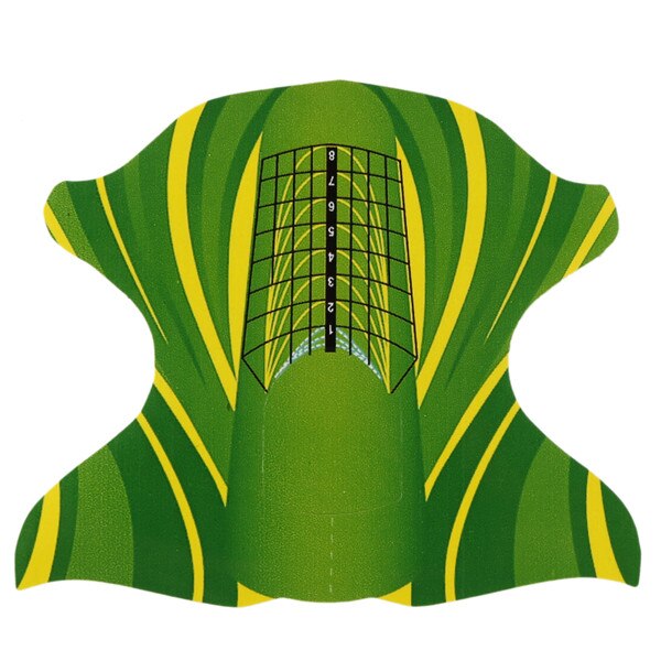 100pcs/pack Nail Forms Extension Tips Guide Extension French DIY Tool Acrylic UV Gel Nail Art Tools Builder Sticker Sculpting