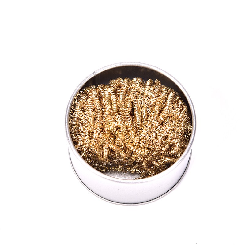 Lassen solderen soldeerboutpuntreiniger reinigen staaldraad sponsballen voor lasgereedschap