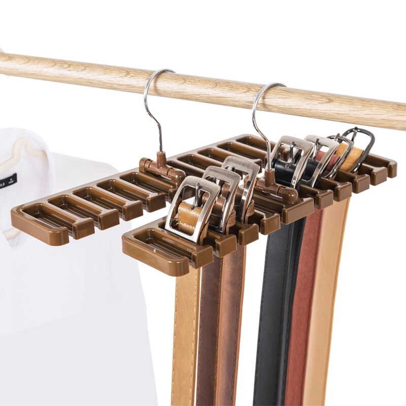 Tie Riem Hanger Garderobe Riem Roterende Organisatie Rack Sjaal Hanger Closet Opslag Houder Rekken Multifunctioneel Organizer