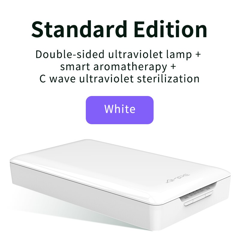 Ampe ultraviolet lightdisinfection box sterilization cell phone box uv, glasses key wallet underwear antivirus, mask sterilizer: Standard Edition